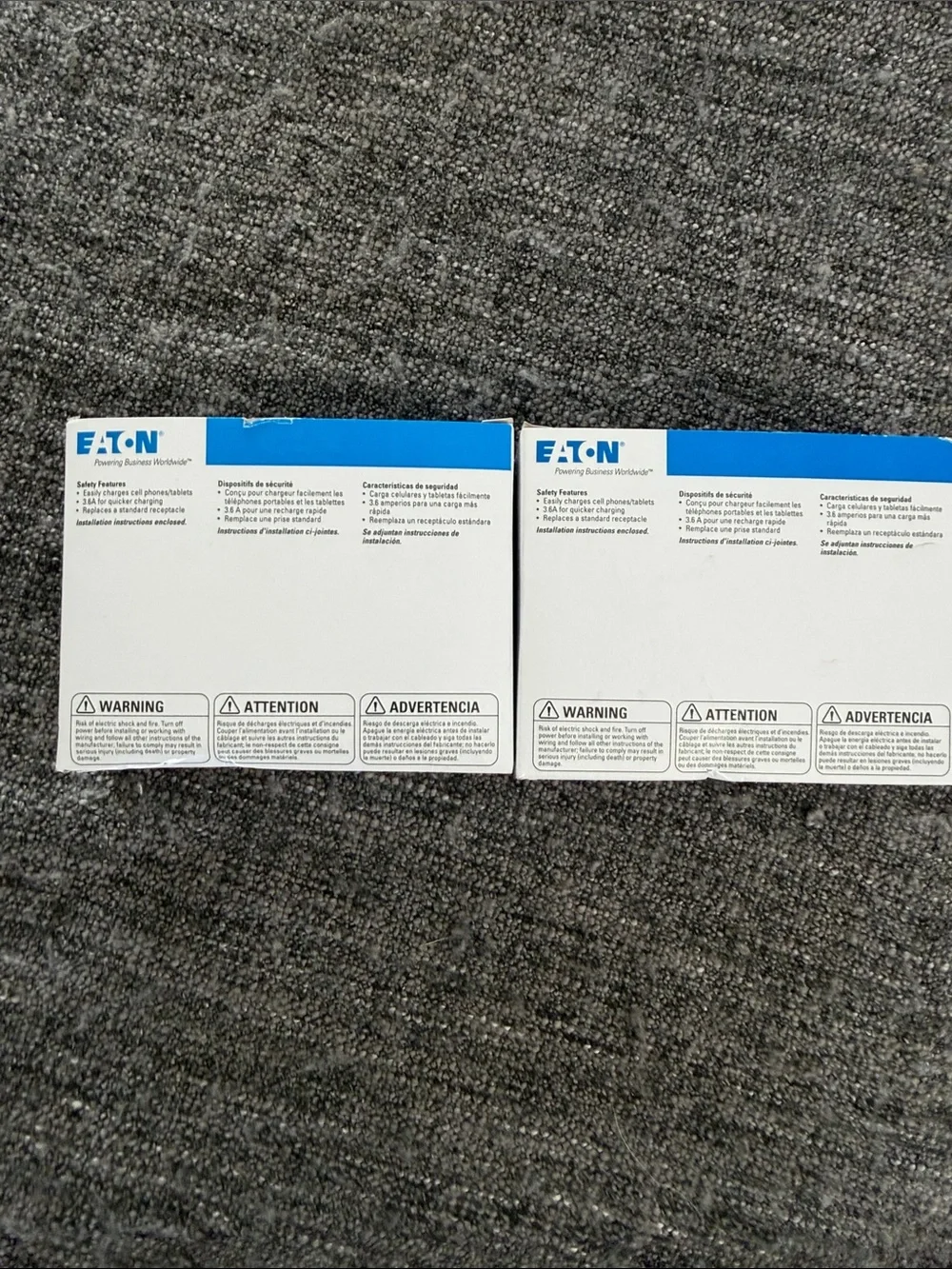 Easton boxed pack